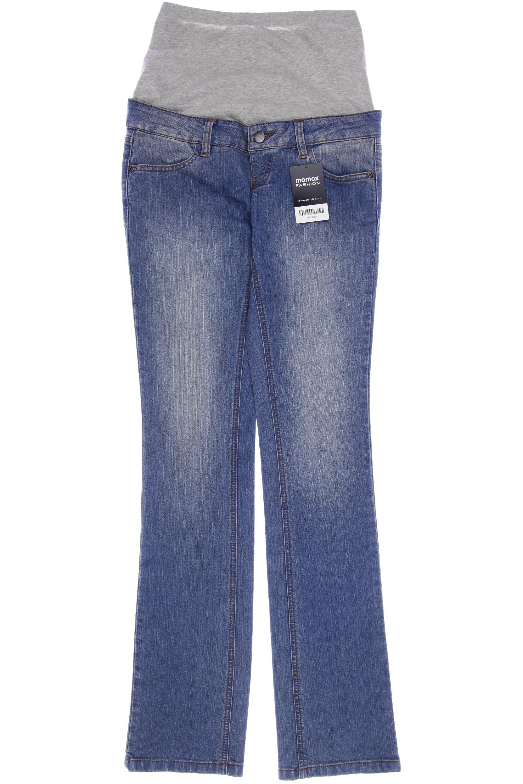 Mama Licious Damen Jeans, blau von Mama Licious