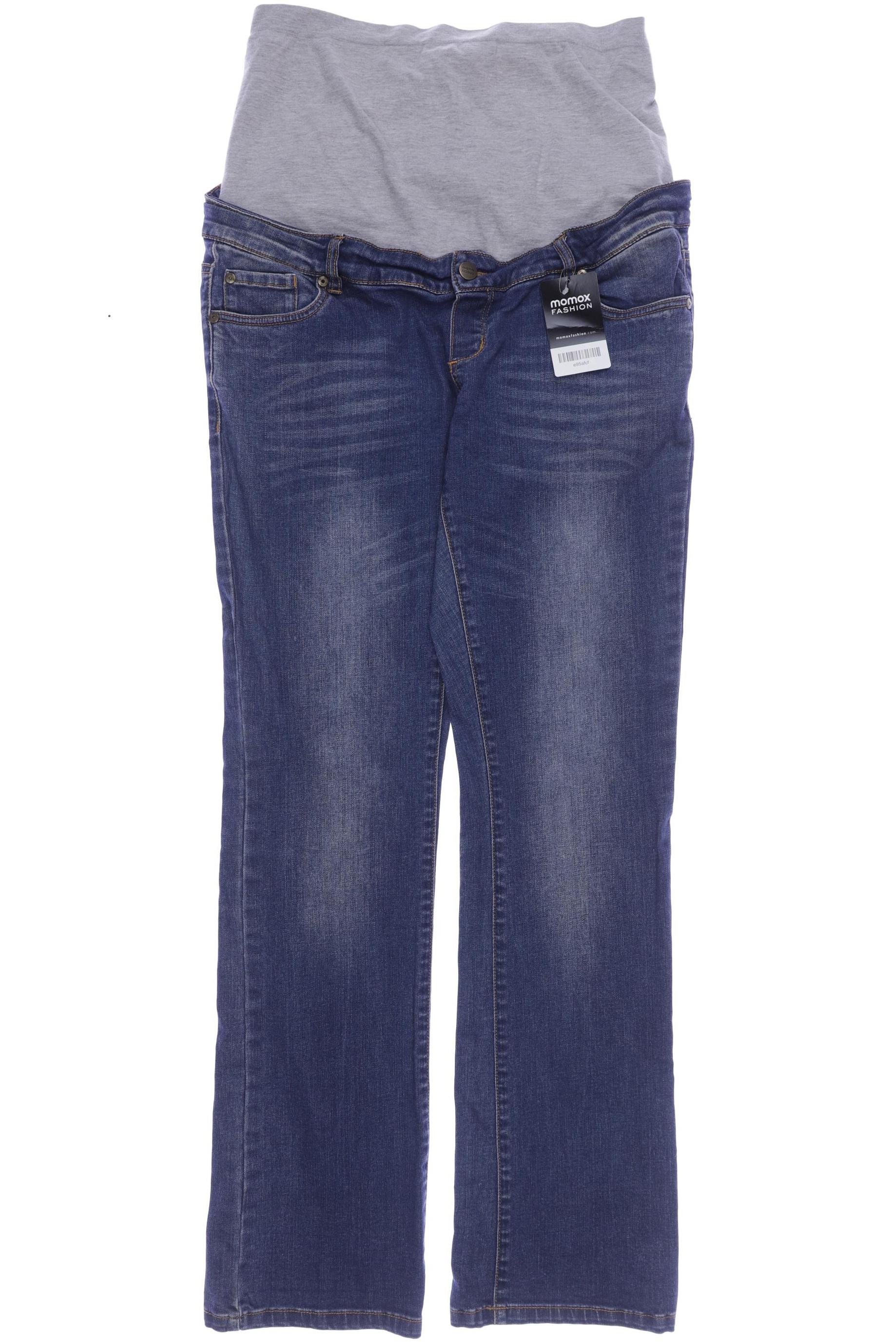 Mama Licious Damen Jeans, blau von Mama Licious