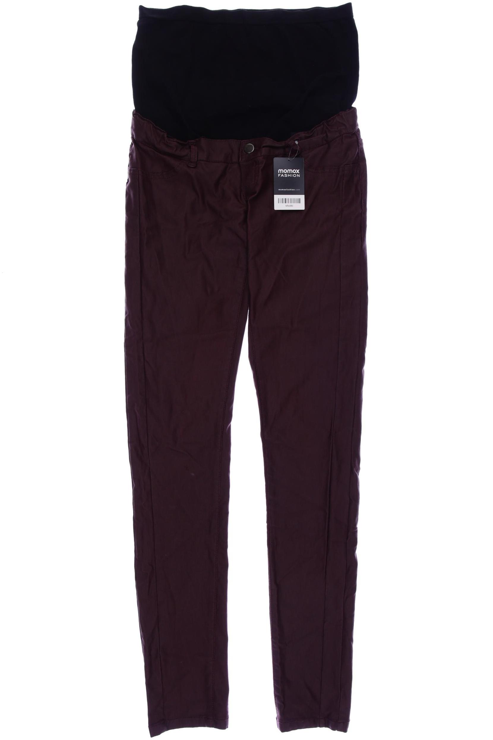 Mama Licious Damen Jeans, bordeaux von Mama Licious