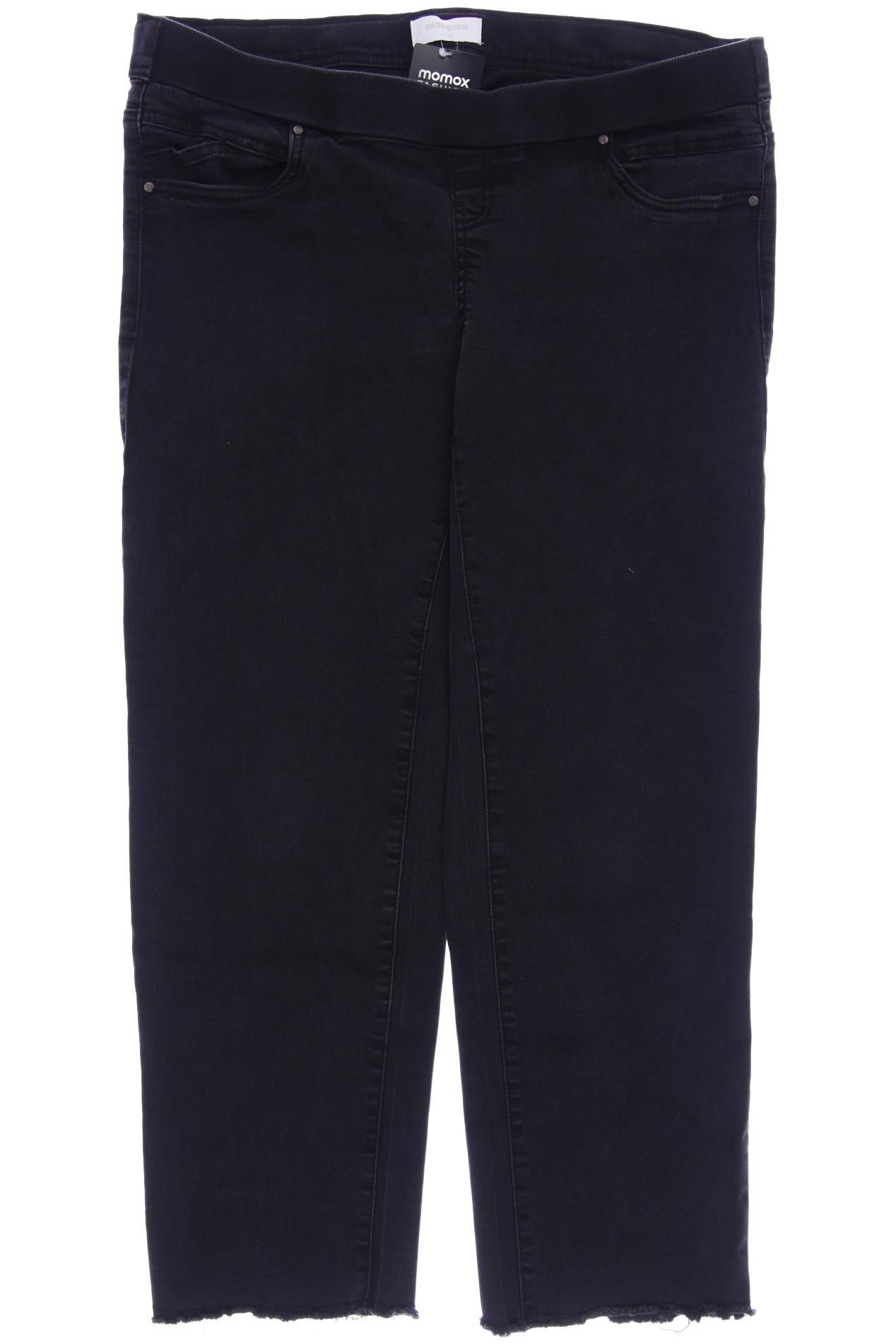 Mama Licious Damen Jeans, schwarz von Mama Licious