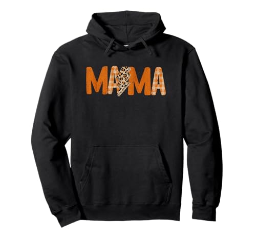 Mama Lightning Bolt Leopard Gepardenmuster Plaid Thanksgiving Pullover Hoodie Mama Lightning Bolt Leopard Gepardenmuster Plaid Thanksgiving Pullover Hoodie von Mama Lightning Bolt Leopard Cheetah Print Fall