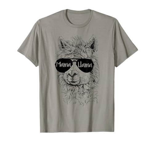 Lama Lover Mama Lama T-Shirt von Mama Llama Funny Animal Apparel
