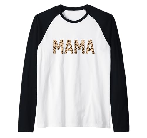 Mama Mini Leopard Animal Print Muttertag passende Mutter Kinder Raglan Mama Mini Leopard Animal Print Muttertag passende Mutter Kinder Raglan von Mama Mini Mom Kids Matching Mother's Day Outfits