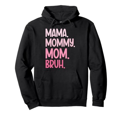 Mama Mama Mama Bruh Vintage Muttertag Mama Retro Mutter Pullover Hoodie Mama Mama Mama Bruh Vintage Muttertag Mama Retro Mutter Pullover Hoodie von Mama Mommy Mom Bruh Graphic Gifts Mother's Day