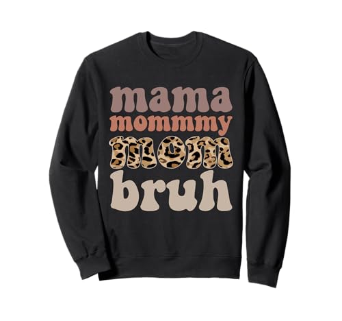 Mama Mama Mama Bruh Vintage Muttertag Mama Retro Mutter Sweatshirt von Mama Mommy Mom Bruh Graphic Gifts Mother's Day