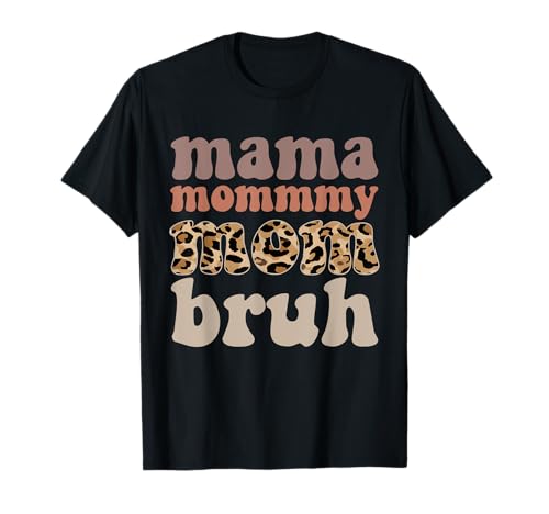 Mama Mama Mama Bruh Vintage Muttertag Mama Retro Mutter T-Shirt Mama Mama Mama Bruh Vintage Muttertag Mama Retro Mutter T-Shirt von Mama Mommy Mom Bruh Graphic Gifts Mother's Day