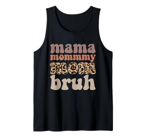 Mama Mama Mama Bruh Vintage Muttertag Mama Retro Mutter Tank Top Mama Mama Mama Bruh Vintage Muttertag Mama Retro Mutter Tank Top von Mama Mommy Mom Bruh Graphic Gifts Mother's Day