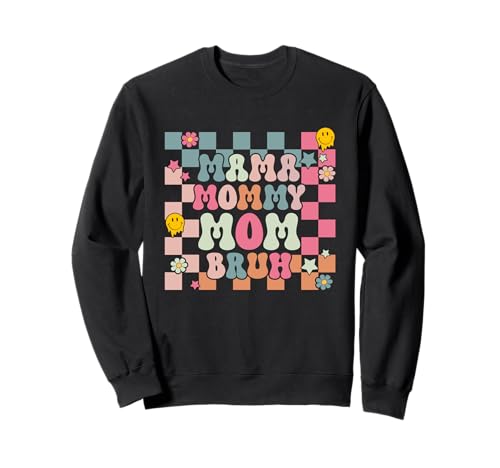 Mama Mommy Mom Bruh Muttertag Retro Mama Grafik Mutter Sweatshirt Mama Mommy Mom Bruh Muttertag Retro Mama Grafik Mutter Sweatshirt von Mama Mommy Mom Bruh Graphic Gifts Mother's Day