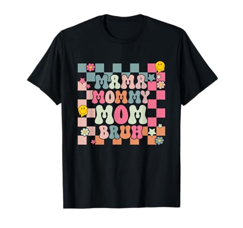 Mama Mommy Mom Bruh Muttertag Retro Mama Grafik Mutter T-Shirt Mama Mommy Mom Bruh Muttertag Retro Mama Grafik Mutter T-Shirt von Mama Mommy Mom Bruh Graphic Gifts Mother's Day