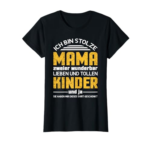 T-Shirt Mama Geschenk Mutter Kinder Söhne Töchter Spruch T-Shirt T-Shirt Mama Geschenk Mutter Kinder Söhne Töchter Spruch T-Shirt von MAMA KINDER