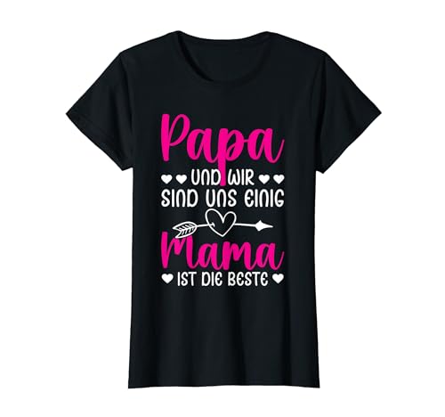 Muttertag Mama Ist Die Beste T-Shirt von Mama Muttertag Geschenke