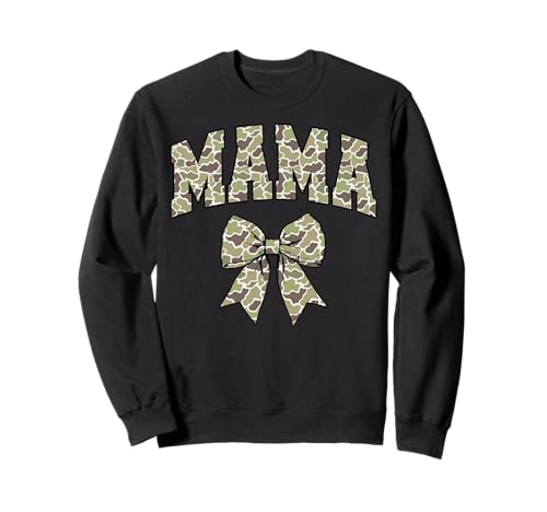 Mama Camouflage Old Camo Bow Camo Kokette Schleife Jagd Frauen Sweatshirt Mama Camouflage Old Camo Bow Camo Kokette Schleife Jagd Frauen Sweatshirt von Mama Old Camo Bow Camo Coquette Bow Hunting Tee