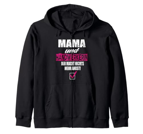 Mama und Handwerkerin Handwerkerin Beruf Handwerker Spruch Kapuzenjacke Mama und Handwerkerin Handwerkerin Beruf Handwerker Spruch Kapuzenjacke von Mama Und Handwerkerin