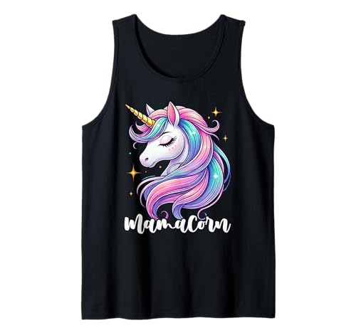 Mamacorn Einhorn-Liebhaber, bunte Eltern, Mutter, Regenbogen-Frauen Tank Top Mamacorn Einhorn-Liebhaber, bunte Eltern, Mutter, Regenbogen-Frauen Tank Top von Mama Unicorn Costume Mother's Day Gifts