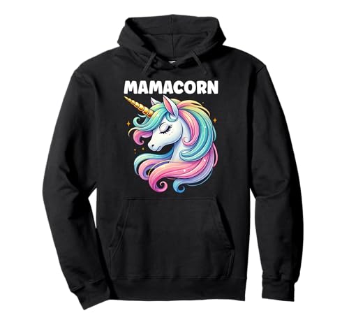 Mamacorn Einhorn Liebhaber Eltern Mama Regenbogen Frauen Pullover Hoodie Mamacorn Einhorn Liebhaber Eltern Mama Regenbogen Frauen Pullover Hoodie von Mama Unicorn Costume Mother's Day Gifts