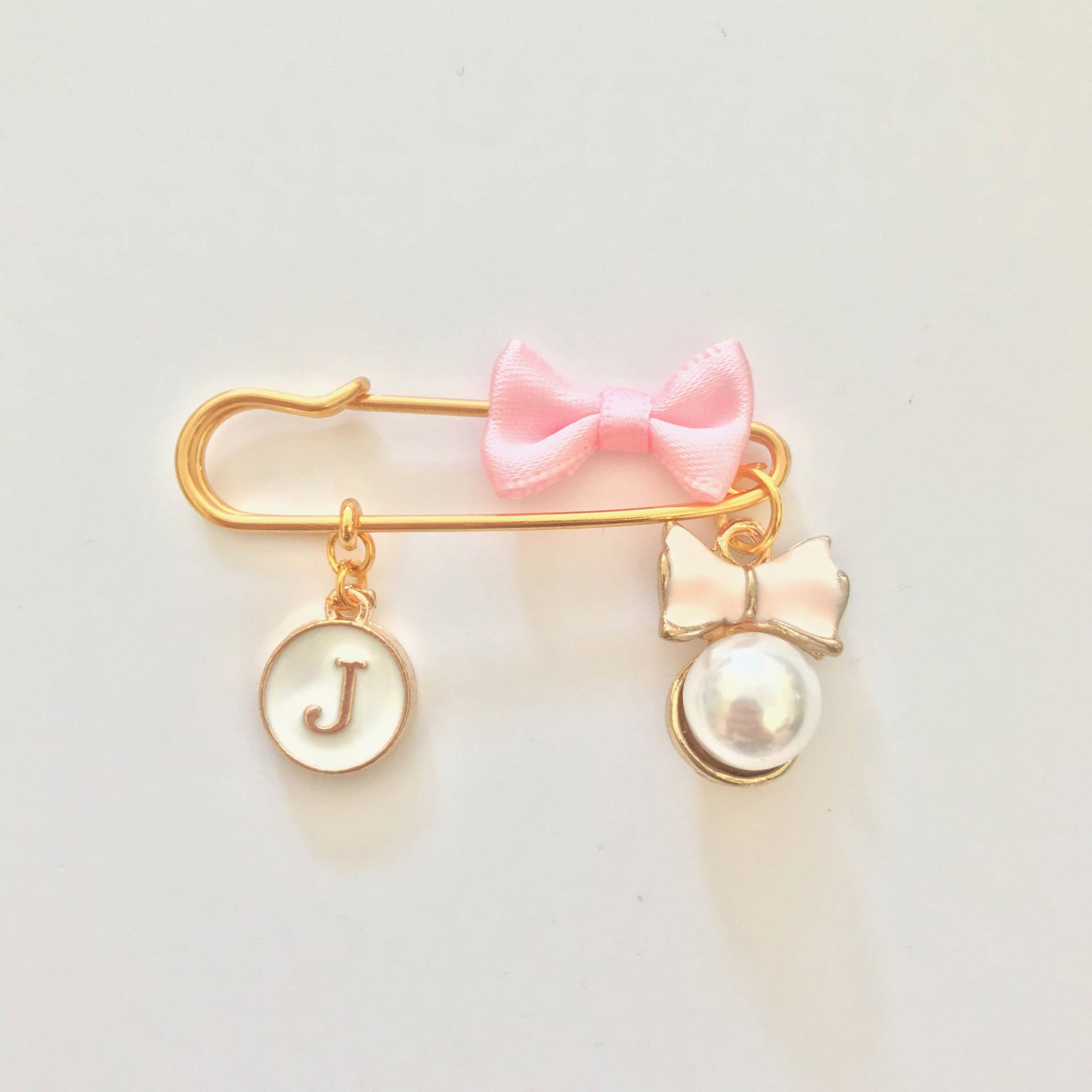 Anstecknadel Mit 2 Charms, Kinderwagen Pin, Baby Brosche, Mädchen, Junge, Babyshower, Zur Geburt, Personalisiertes Geschenk von MamaDoBlessings
