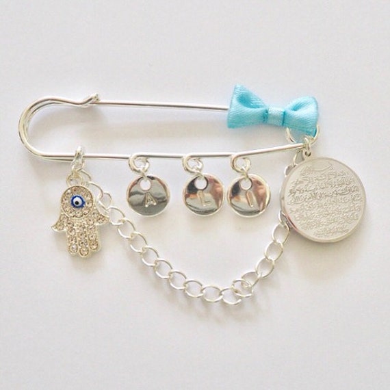 Anstecknadel Mit 5 Charms, Kinderwagen Pin, Baby Brosche, Mädchen, Junge, Babyshower, Zur Geburt, Personalisiertes Geschenk von MamaDoBlessings