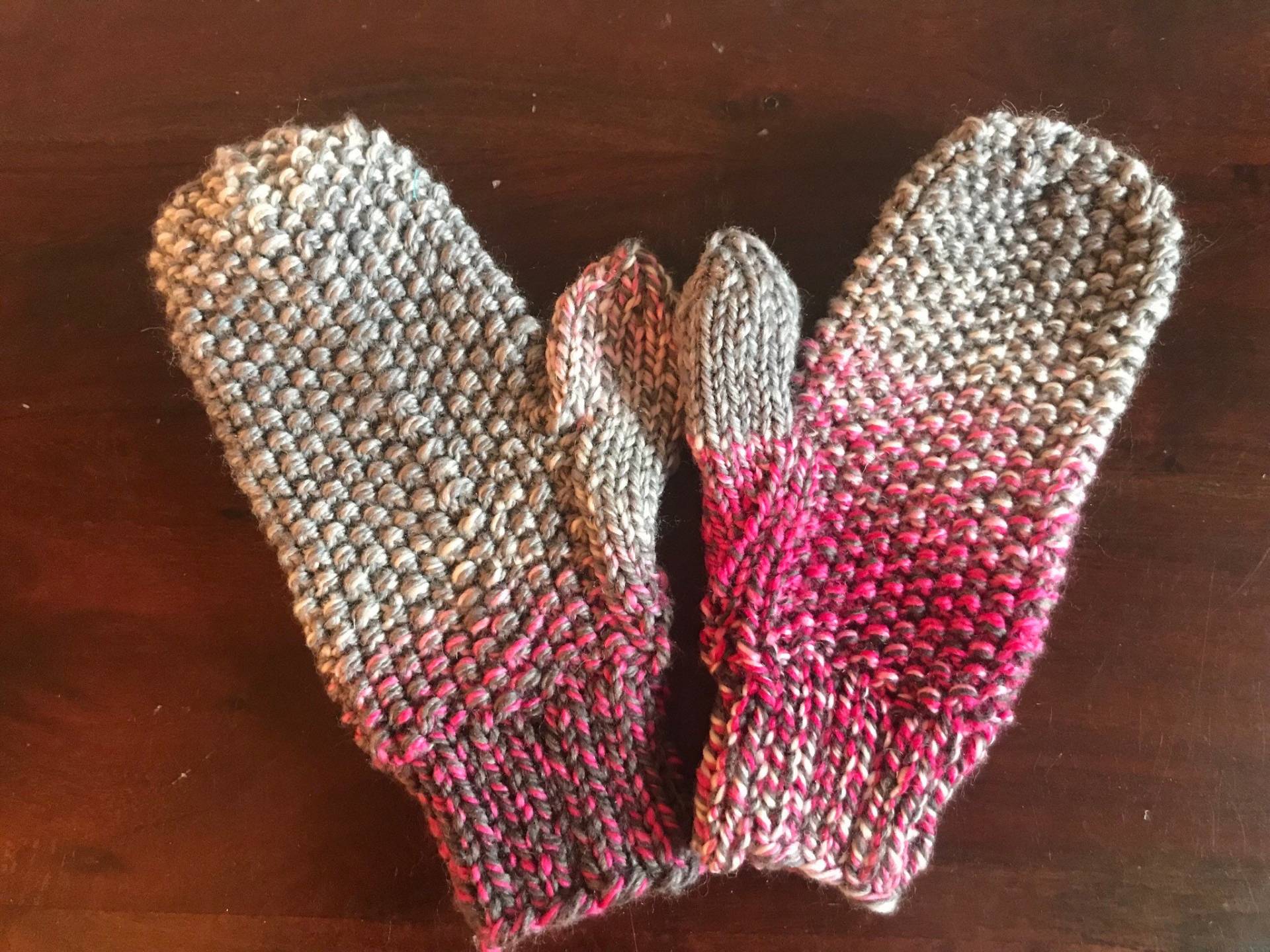 Seed Stitch Handschuhe - Womens Small/Youth Large Sofort Lieferbar Seed Stitch Handschuhe - Womens Small/Youth Large Sofort Lieferbar von MamaLlamaKnits