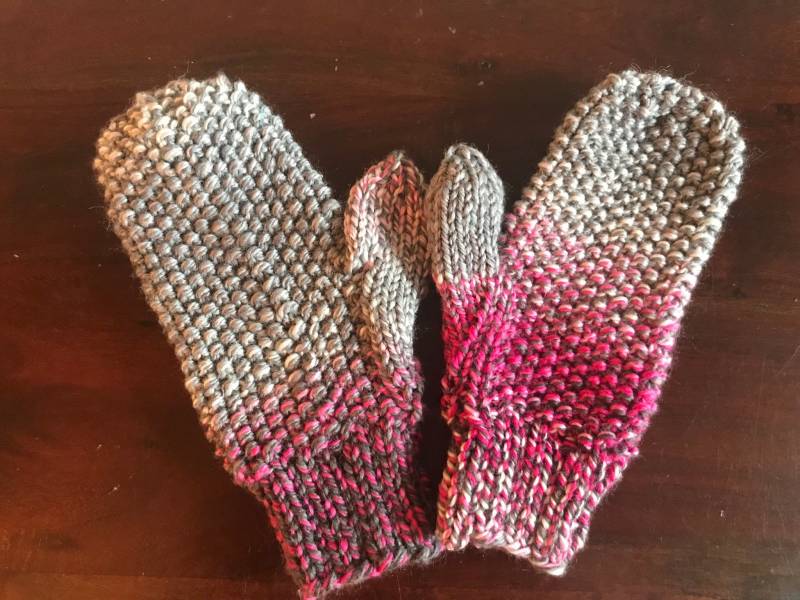 Seed Stitch Handschuhe - Womens Small/Youth Large Sofort Lieferbar Seed Stitch Handschuhe - Womens Small/Youth Large Sofort Lieferbar von MamaLlamaKnits