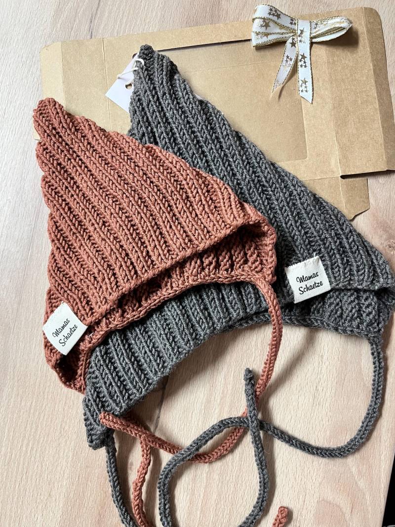 Pixiemütze Gestrickt Aus Merinowolle Kindermütze Babymütze Zum Binden Strickmütze Zipfelmütze Herbstmütze Handgestrickt Pixiemütze Gestrickt Aus Merinowolle Kindermütze Babymütze Zum Binden Strickmütze Zipfelmütze Herbstmütze Handgestrickt von MamaSchaetze