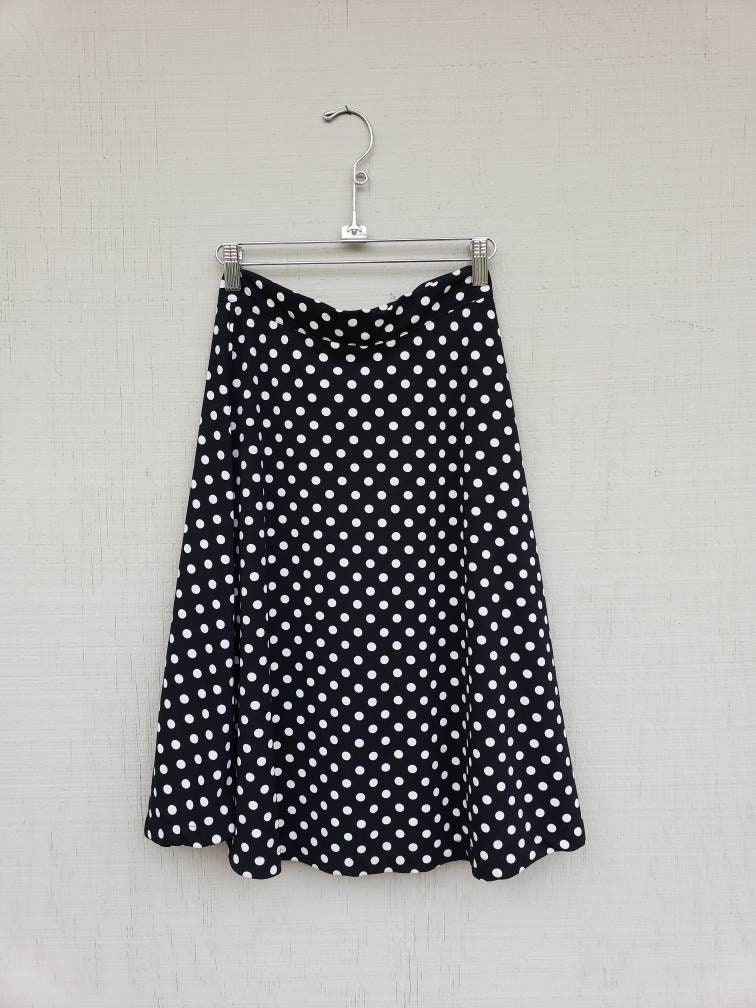 Polka Dots Rock Vintage Circa 1988 - Maxi Wadenlang in Voller Länge Polka Dots Rock Vintage Circa 1988 - Maxi Wadenlang in Voller Länge von MamaVava