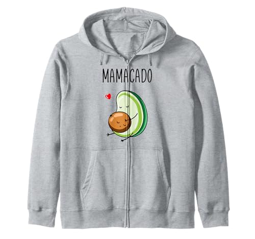 Mamacado Avocado Schwangere Mama Schwangerschaft AVO Kapuzenjacke von Mamacado Avocado Pregnant Mom Pregnancy Avo
