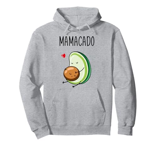 Mamacado Avocado Schwangere Mama Schwangerschaft AVO Pullover Hoodie von Mamacado Avocado Pregnant Mom Pregnancy Avo