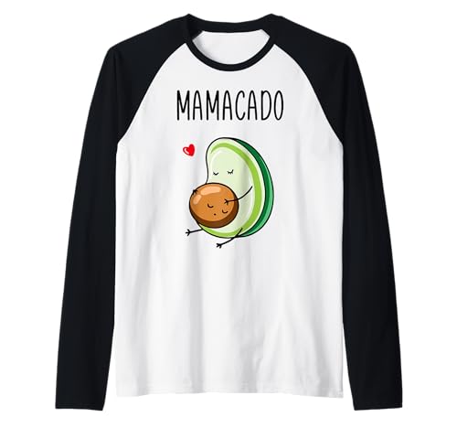 Mamacado Avocado Schwangere Mama Schwangerschaft AVO Raglan von Mamacado Avocado Pregnant Mom Pregnancy Avo