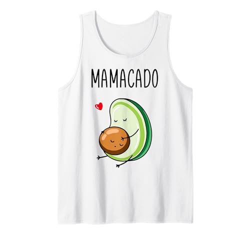 Mamacado Avocado Schwangere Mama Schwangerschaft AVO Tank Top von Mamacado Avocado Pregnant Mom Pregnancy Avo