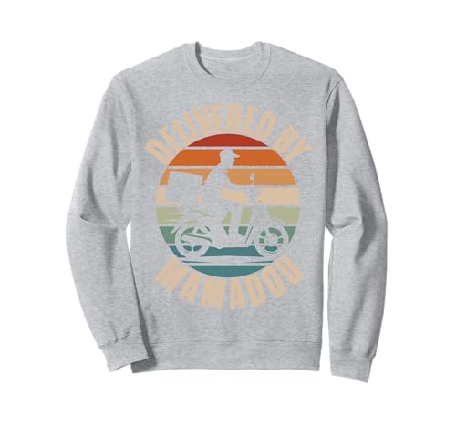 Lieferung von Mamadou Funny Food Delivery NYC Männer Frauen Geschenk Sweatshirt von Mamadou Funny Food Delivery NYC