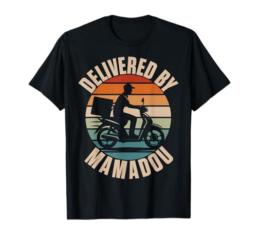 Lieferung von Mamadou Funny Food Delivery NYC Männer Frauen Geschenk T-Shirt von Mamadou Funny Food Delivery NYC
