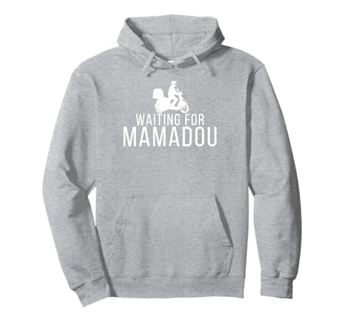 Lustiges Geschenk von Waiting for Mamadou mit Essenslieferung in NYC für Herren und Damen Pullover Hoodie Lustiges Geschenk von Waiting for Mamadou mit Essenslieferung in NYC für Herren und Damen Pullover Hoodie von Mamadou Funny Food Delivery NYC
