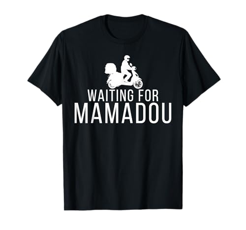 Lustiges Geschenk von Waiting for Mamadou mit Essenslieferung in NYC für Herren und Damen T-Shirt Lustiges Geschenk von Waiting for Mamadou mit Essenslieferung in NYC für Herren und Damen T-Shirt von Mamadou Funny Food Delivery NYC