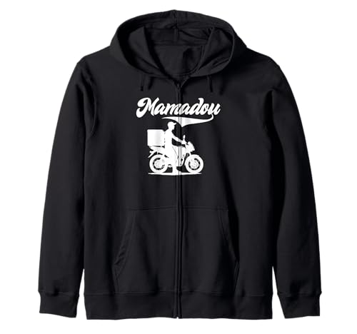 Mamadou Funny Food Delivery NYC Geschenk für Damen und Herren Kapuzenjacke von Mamadou Funny Food Delivery NYC