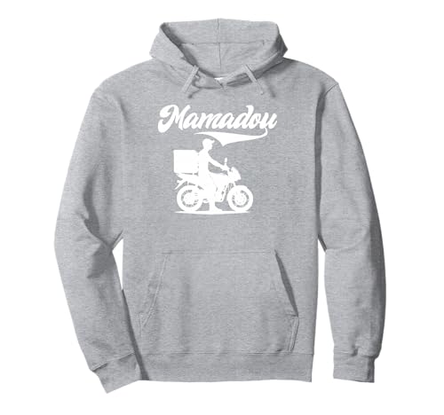 Mamadou Funny Food Delivery NYC Geschenk für Damen und Herren Pullover Hoodie von Mamadou Funny Food Delivery NYC
