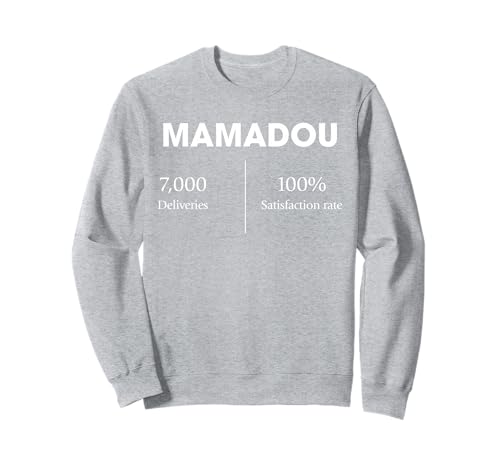 Mamadou Goat Food Delivery Lustiges NYC-Geschenk für Damen und Herren Sweatshirt von Mamadou Funny Food Delivery NYC