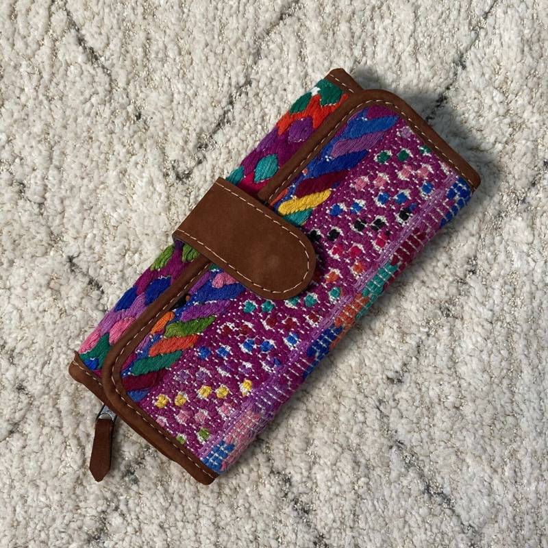 Portemonnaie Boho Damen Für Frauen Geldbeutel Streifen Muster von MamalibreDE