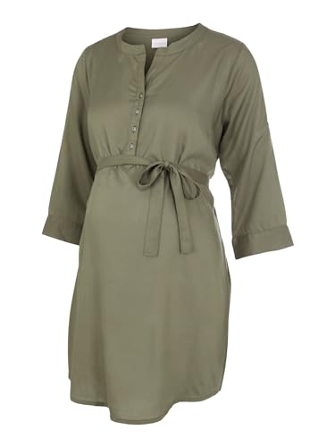 MAMALICIOUS Damen MLMERCY 3/4 Woven NOOS ECO A. Tunic, Dusty Olive, XS von MAMALICIOUS