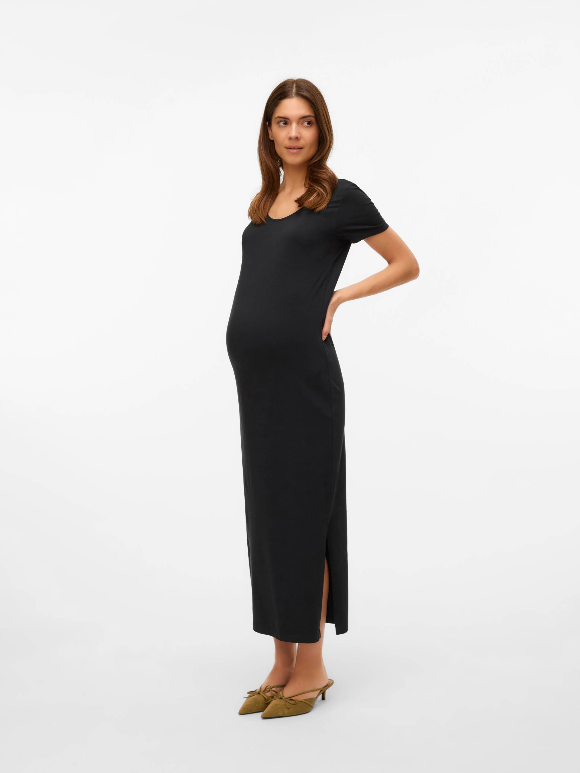 Mamalicious Jerseykleid "MLEVA SS JRS AL DRESS NOOS", Sommerkleid von Mamalicious