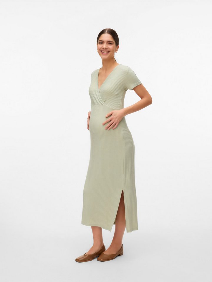 Mamalicious Jerseykleid MLTRINITY TESS SS JRS MIDI DRESS 2F NOOS von Mamalicious