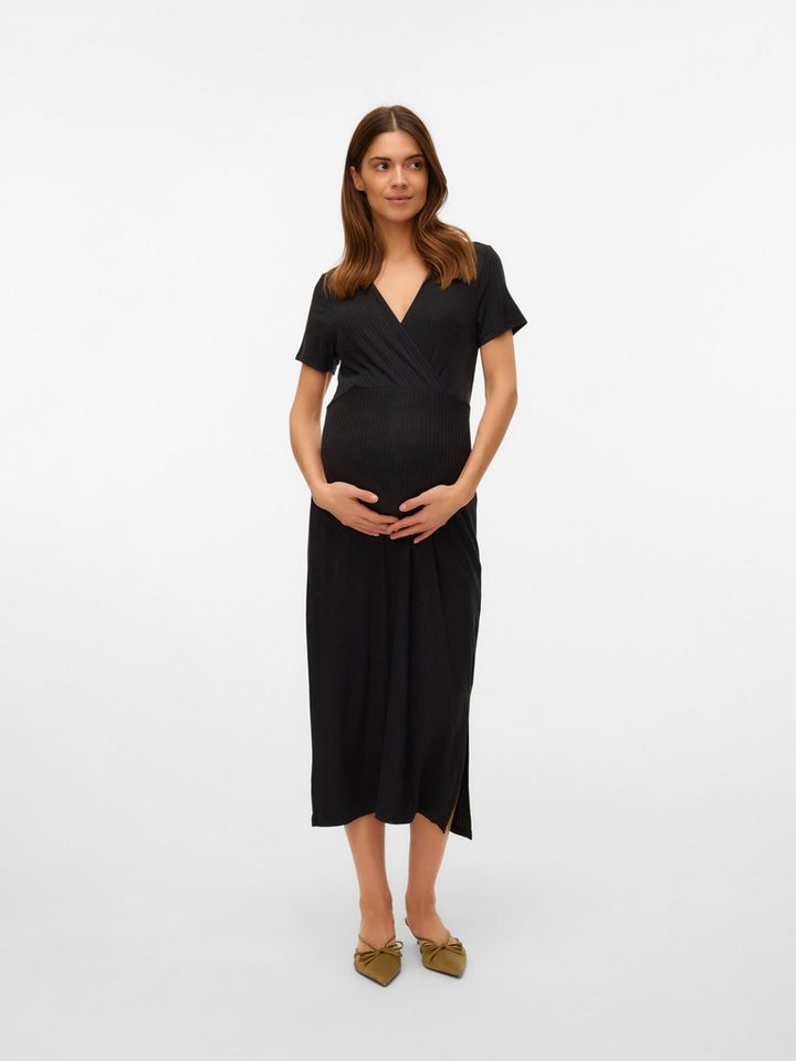 Mamalicious Jerseykleid MLTRINITY TESS SS JRS MIDI DRESS 2F NOOS von Mamalicious