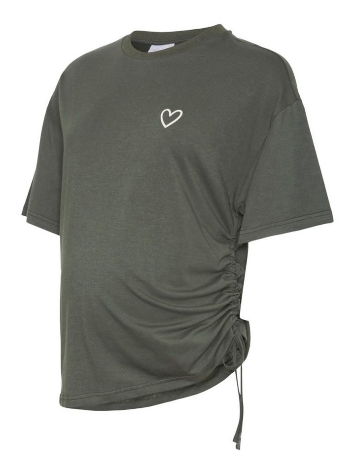 Mamalicious T-Shirt Emma (1-tlg) Drapiert/gerafft von Mamalicious
