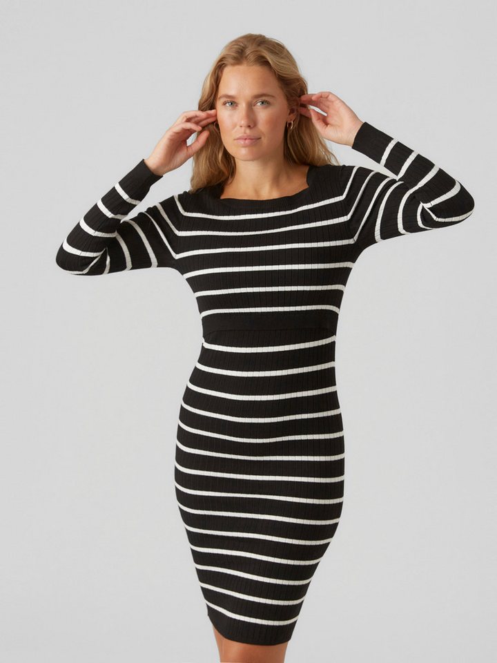 Mamalicious Umstandskleid MLNEWSIV JUNE LS UK KNIT DRESS 2F A NOOS von Mamalicious