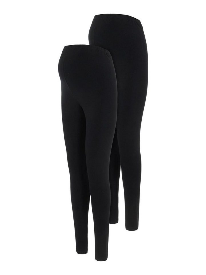 Mamalicious Umstandsleggings (2-tlg) MLEMMA LONG LEGGING 2-P A. E. NOOS von Mamalicious