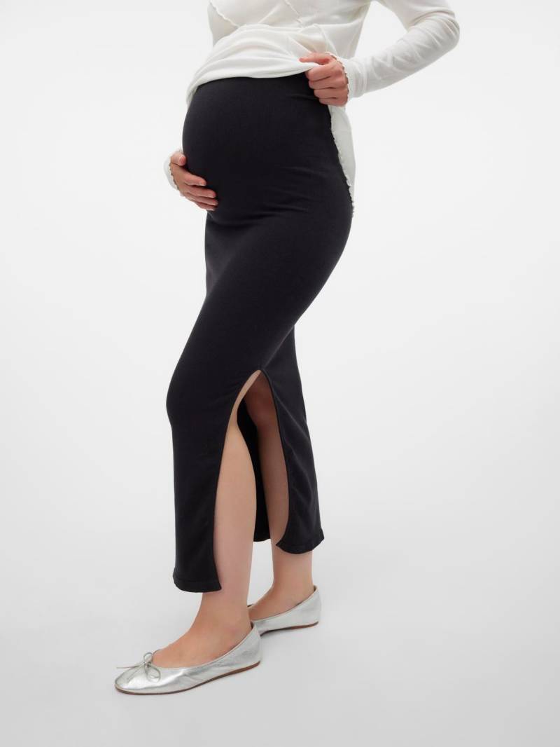 Mamalicious Umstandsrock "MLALANIS SEAMLESS AL RIB SKIRT HW NOOS" von Mamalicious