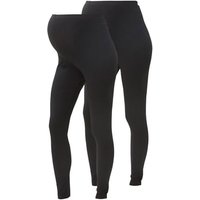 mamalicious Umstandsleggings MLLEA 2er-Pack Black von Mamalicious