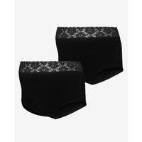 mamalicious Umstandspanties MLHEAL 2er-Pack Black von Mamalicious