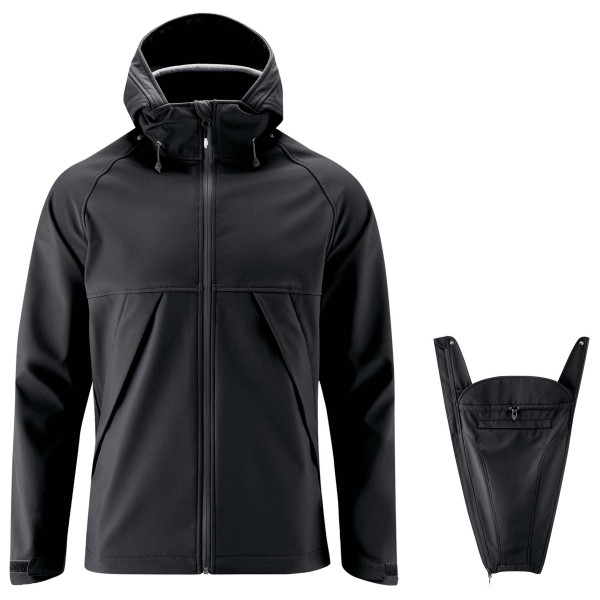 Mamalila - Softshell-Tragejacke Allrounder Dad - Softshelljacke Gr XL schwarz von Mamalila
