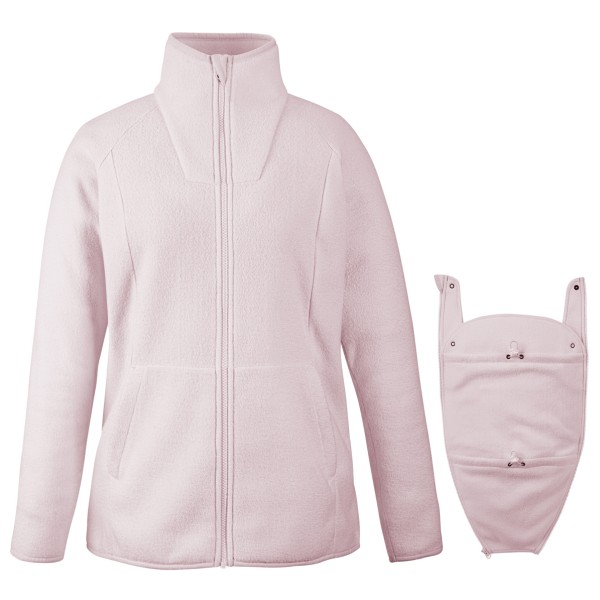 Mamalila - Women's Fleece-Tragejacke Basel - Fleecejacke Gr L rosa von Mamalila