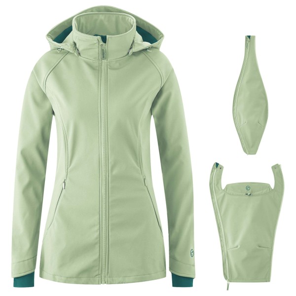 Mamalila - Women's Softshell-Tragejacke Allrounder Fit - Softshelljacke Gr L grün Mamalila - Women's Softshell-Tragejacke Allrounder Fit - Softshelljacke Gr L grün von Mamalila